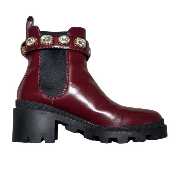 Gucci Trip Bootie with Jewels - Picture 7 of 16
